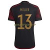 Original Fußballtrikot Deutschland Muller 13 Auswärtstrikot WM 2022 Für Herren